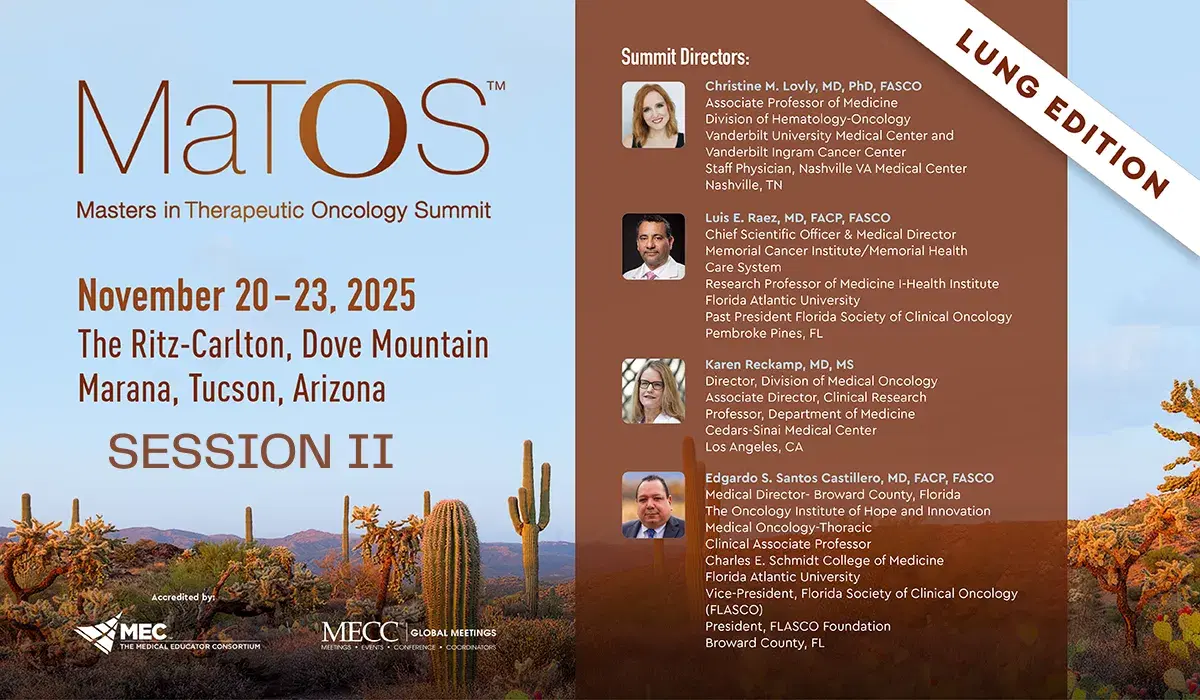 2025 MaTOS Lung | Session II | Early-Stage Resectable Lung Cancer