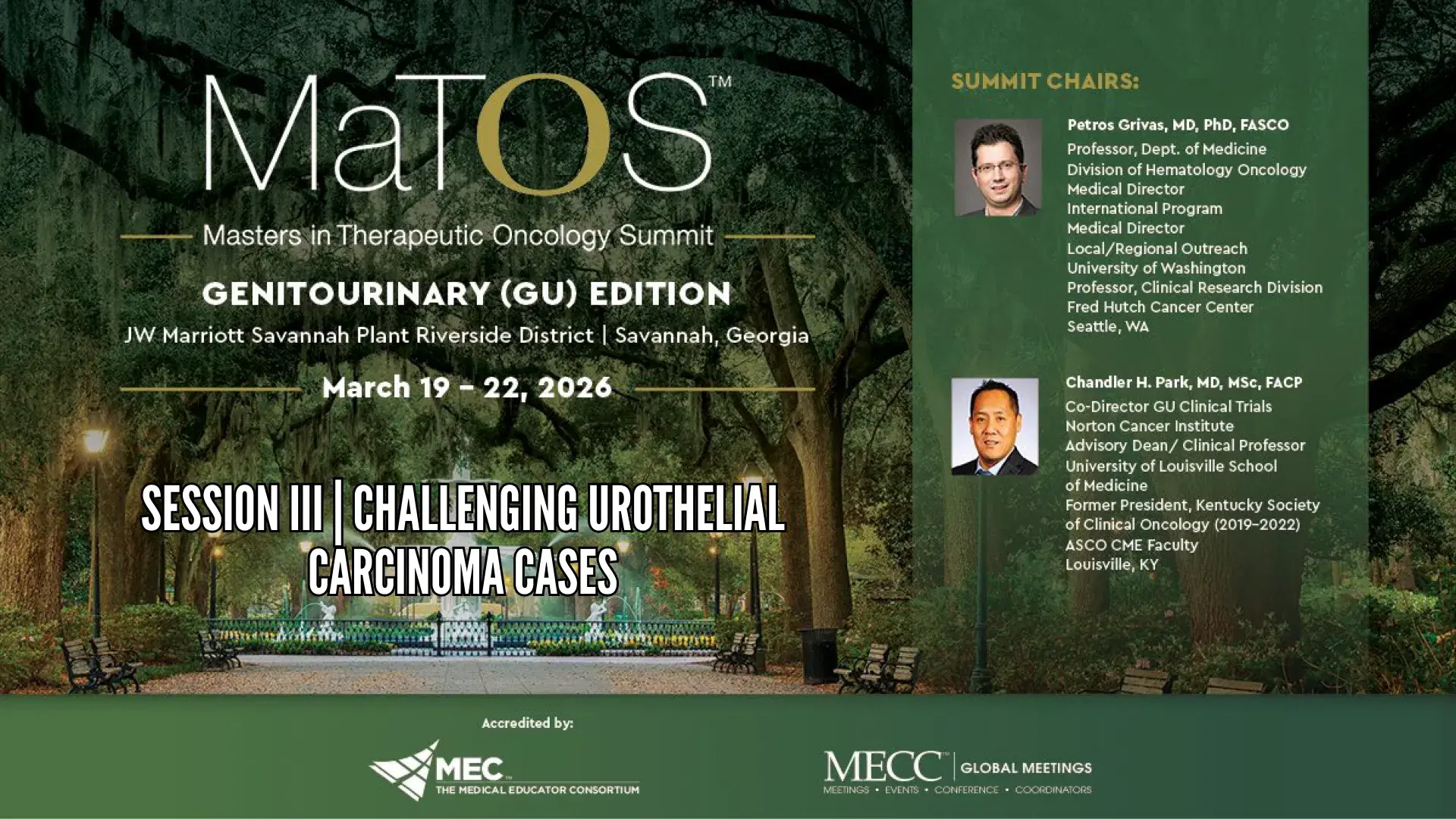 2026 MaTOS GU | Session III | Challenging Urothelial Carcinoma Cases