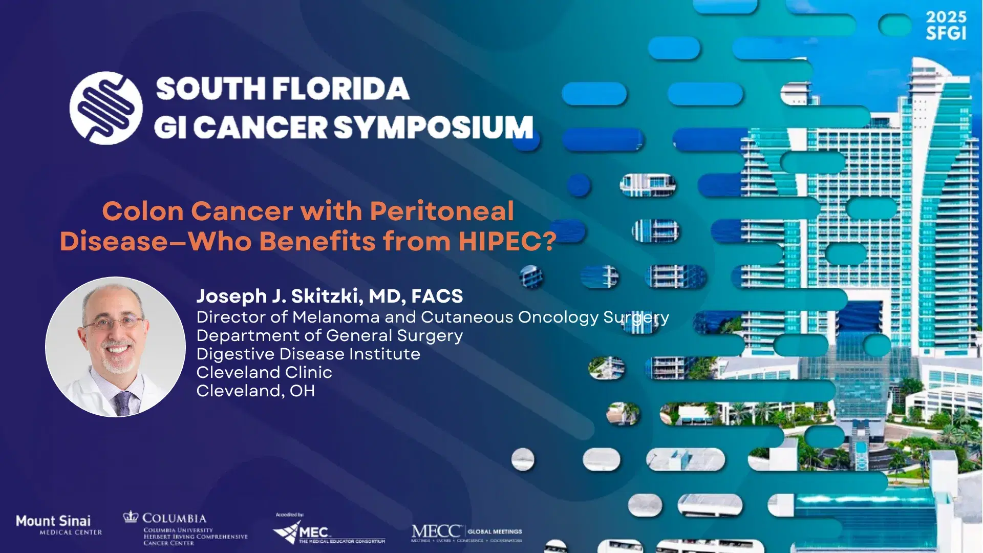 2025 SFGI | Colon Cancer with Peritoneal Disease—Who Benefits from HIPEC?