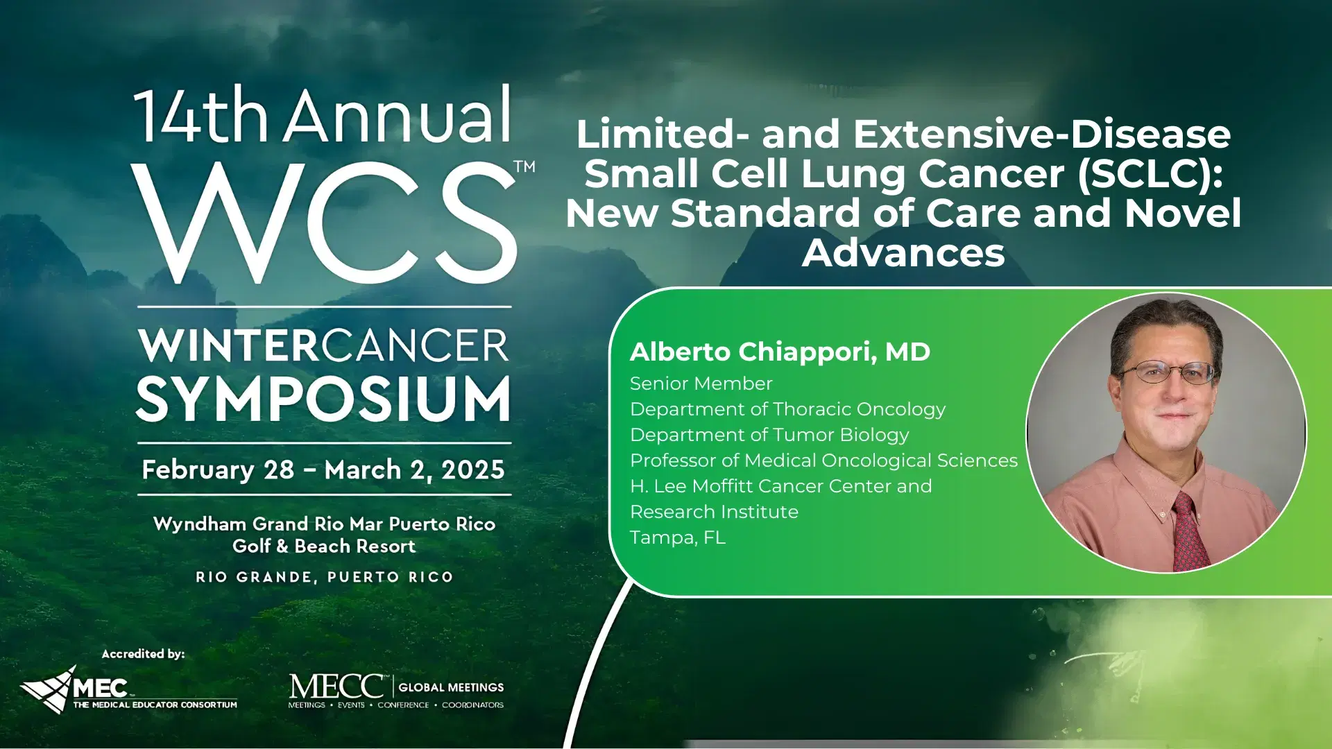 2025 WCS | Limited- and Extensive-Disease Small Cell Lung Cancer (SCLC): New Standard of Care and Novel Advances