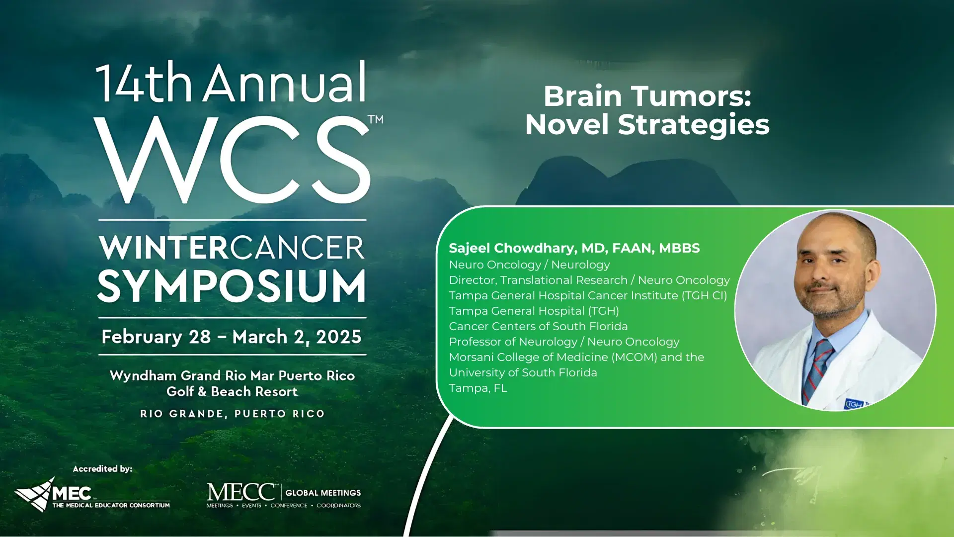 2025 WCS | Neuro Oncology: Novel Advances in Glioma Therapy