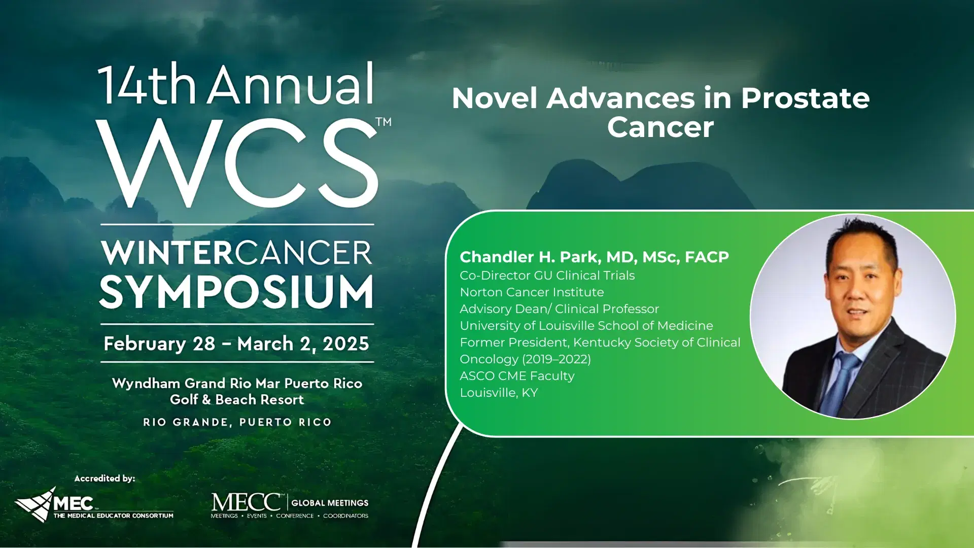 2025 WCS | Novel Advances in Prostate Cancer