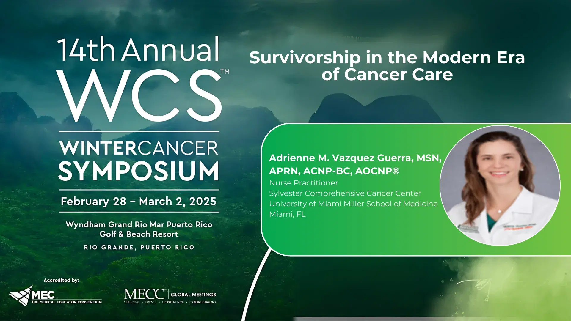 2025 WCS | Survivorship in the Modern Era of Cancer Care
