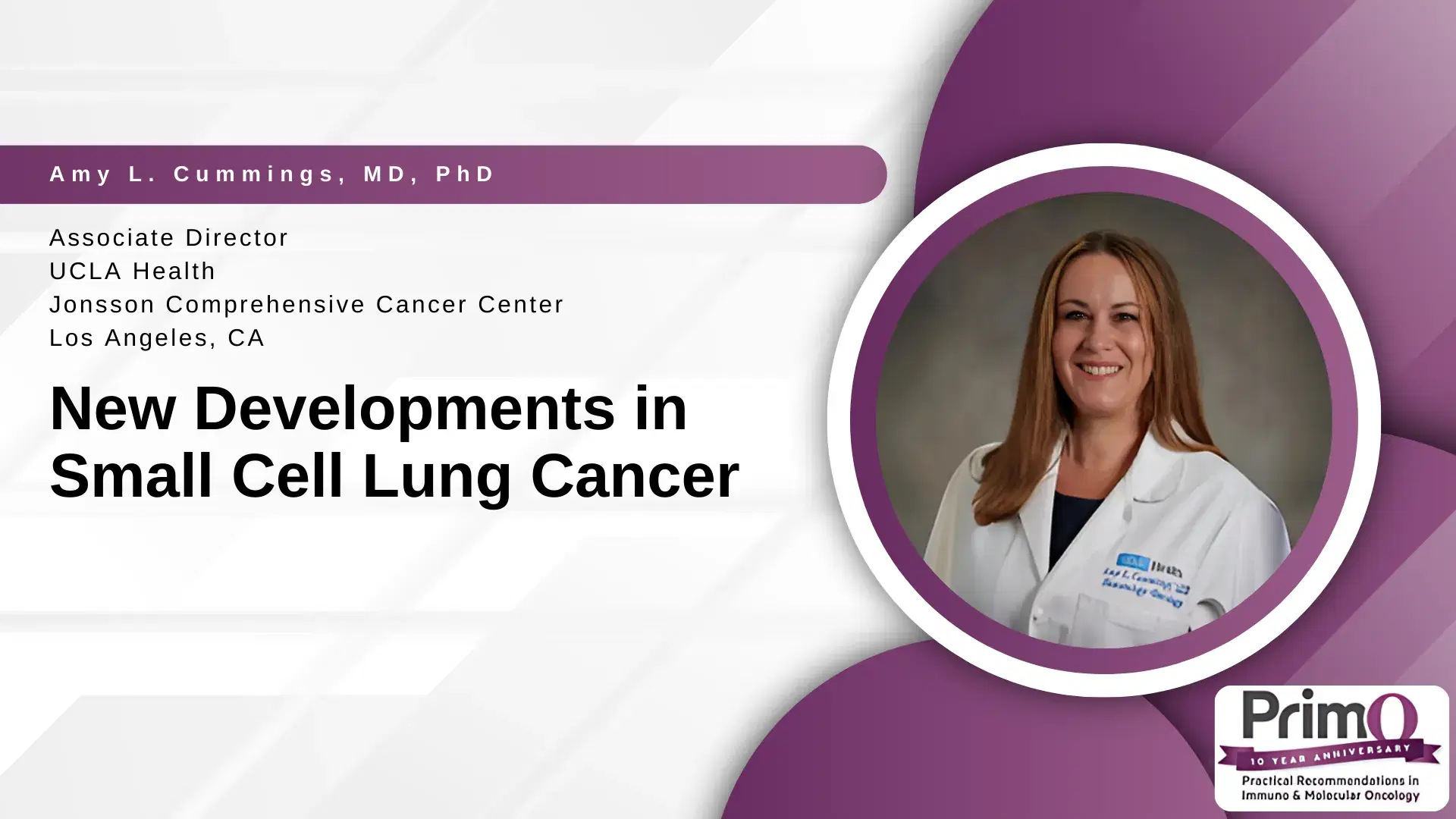 New Developments in Small Cell Lung Cancer
