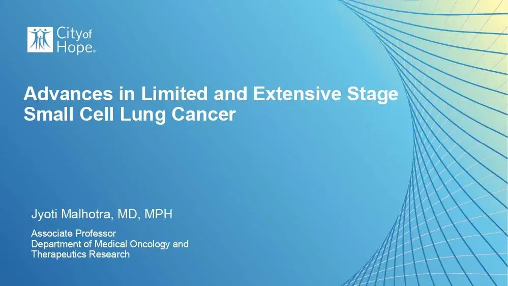 Advances in Limited and Extensive Stage Small Cell Lung Cancer