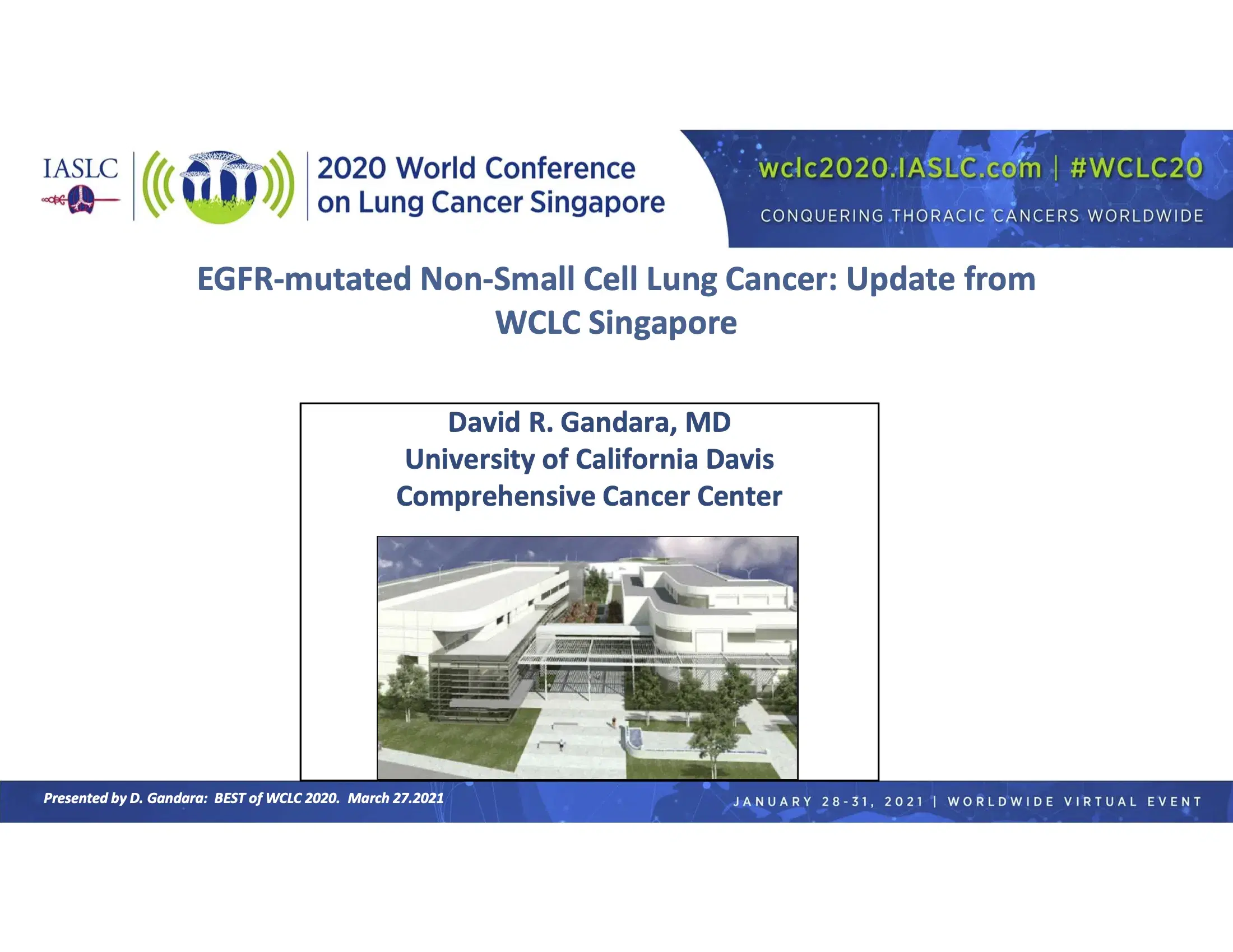 2022 Best of WCLC | EGFR Mutated Lung Cancer - Advanced Stage