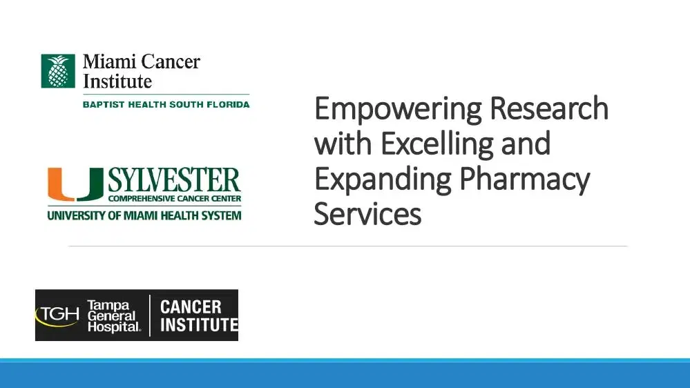 2024 PACC Miami | Empowering Research with Excelling and Expanding Pharmacy Services