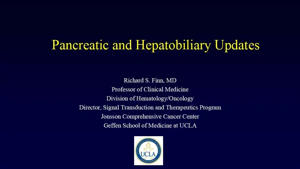 2024 MLS Irvine | Pancreatic and Hepatobiliary Updates
