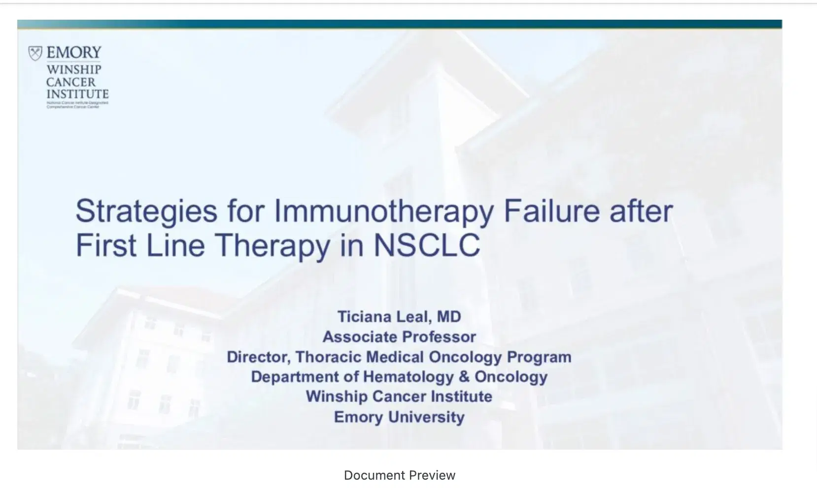 What After Immunotherapy Failure in First Line: Is There Hope?