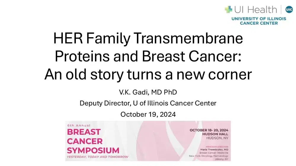 2024 BCS | HER Family Transmembrane Proteins & BRCA | An Old Story Turns a New Corner