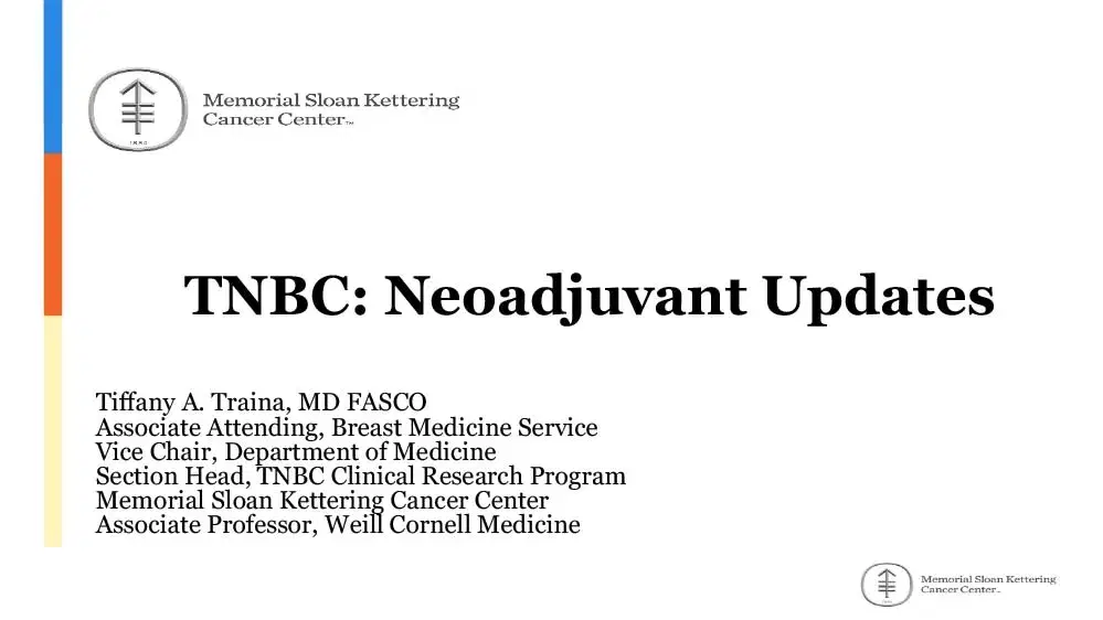 2024 BCS | Neoadjuvant Updates