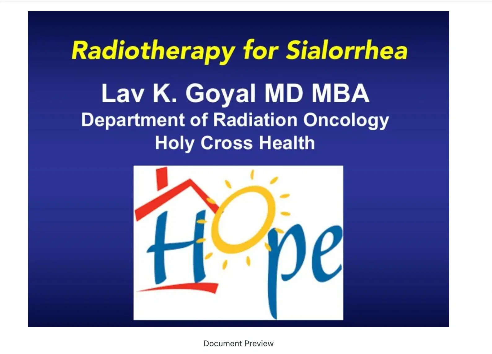 Radiating Salivary Glands in Patients with ALS for Sialorrhea