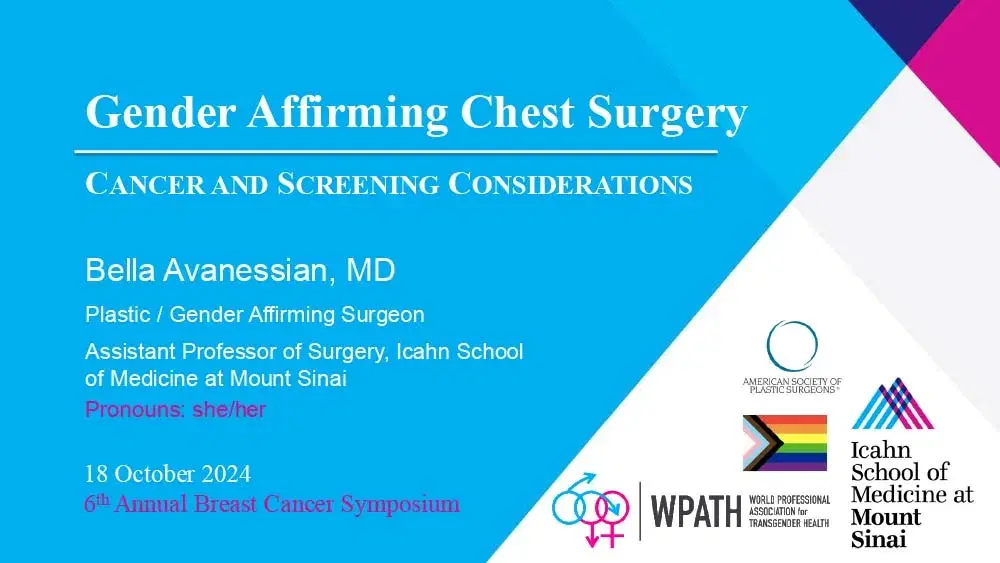 2024 BCS | Breast Cancer – Transgender Construction and Deconstruction