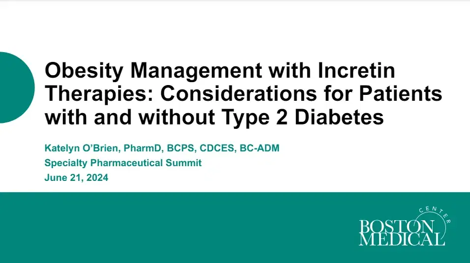 SPS Puerto Rico 2024 | Obesity Management with Incretin Therapies: Considerations for Patients with and without Type 2 Diabetes