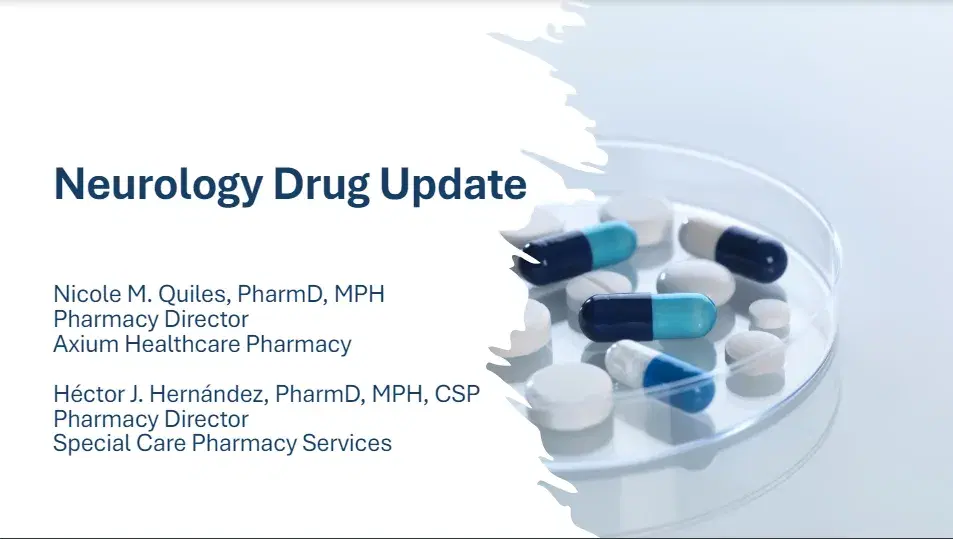 SPS Puerto Rico 2024 | Neurology Drug Update