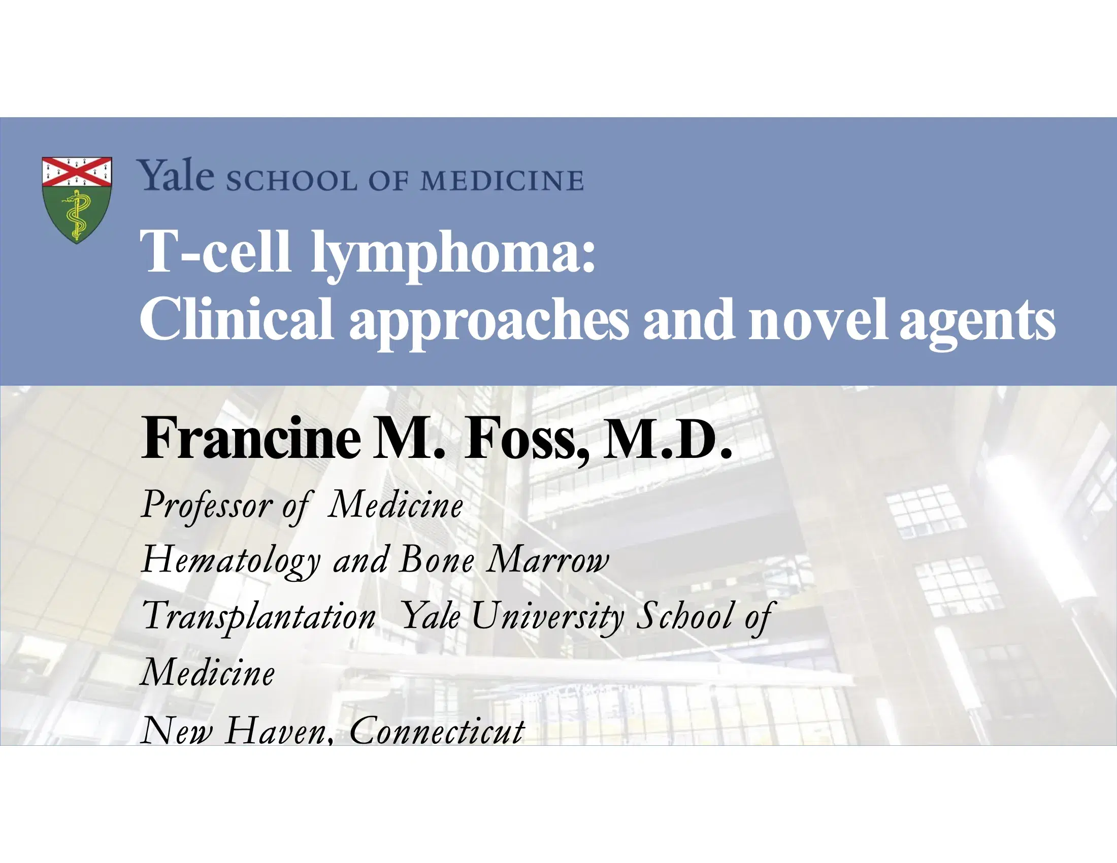 T-Cell NHL: What’s New?