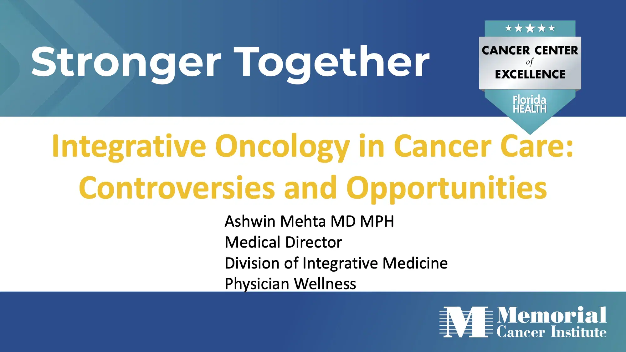 2021 NOSCM | Integrative Oncology in Cancer Care