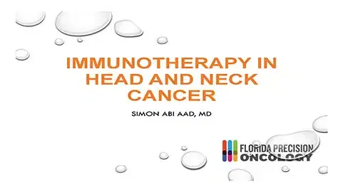 Immunotherapy in Head & Neck Cancer