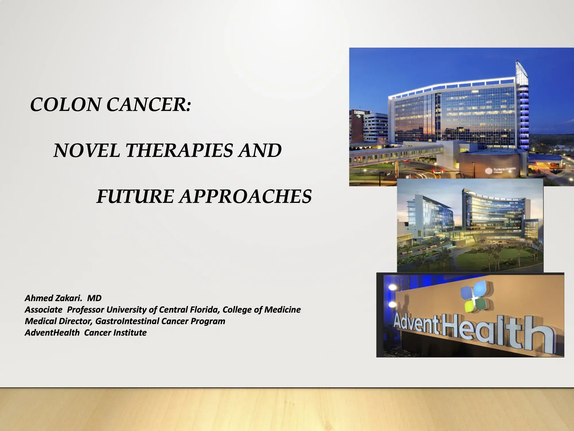 2021 NOSCM | Colon Cancer: Novel Therapies and Future Approaches