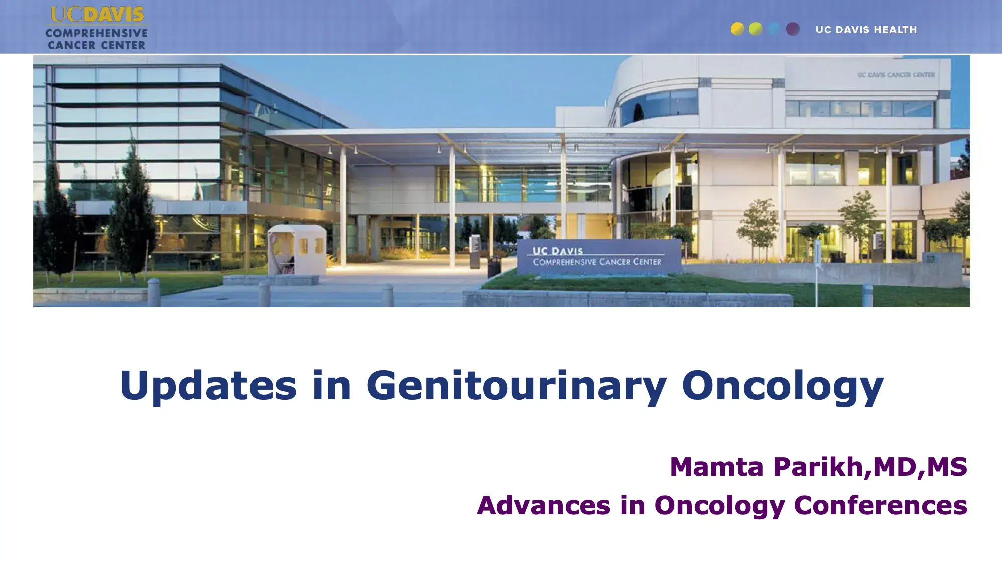 Updates in Genitourinary Cancers