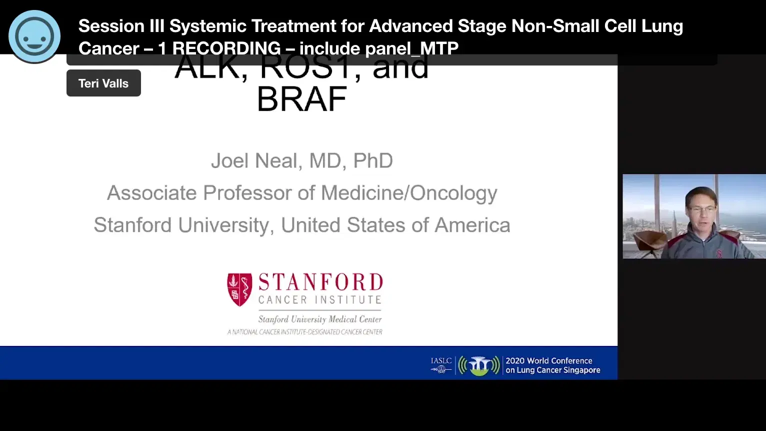 2020 Best of WCLC San Francisco | Session III - Systemic Treatment for Advanced Stage Non-Small Cell Lung Cancer