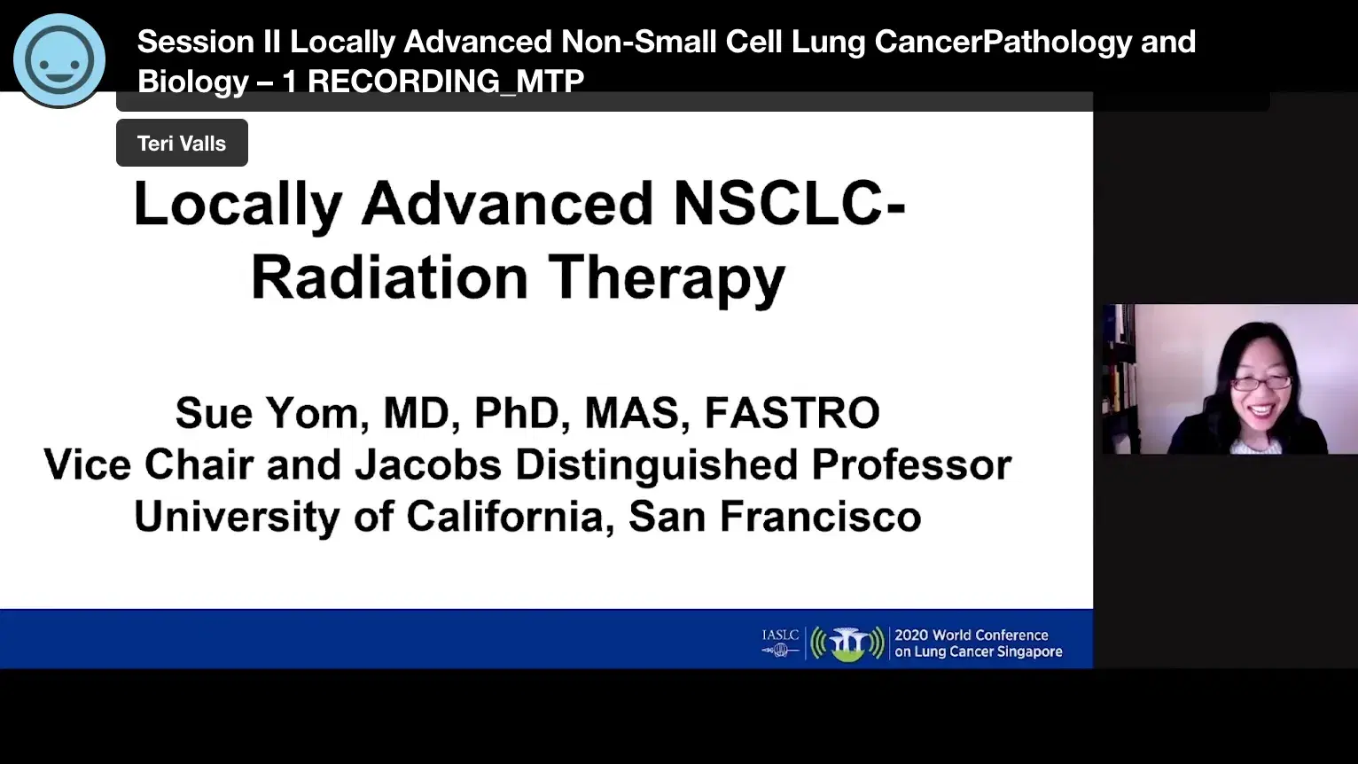 2020 Best of WCLC San Francisco | Session II - Locally Advanced Non-Small Cell Lung CancerPathology and Biology