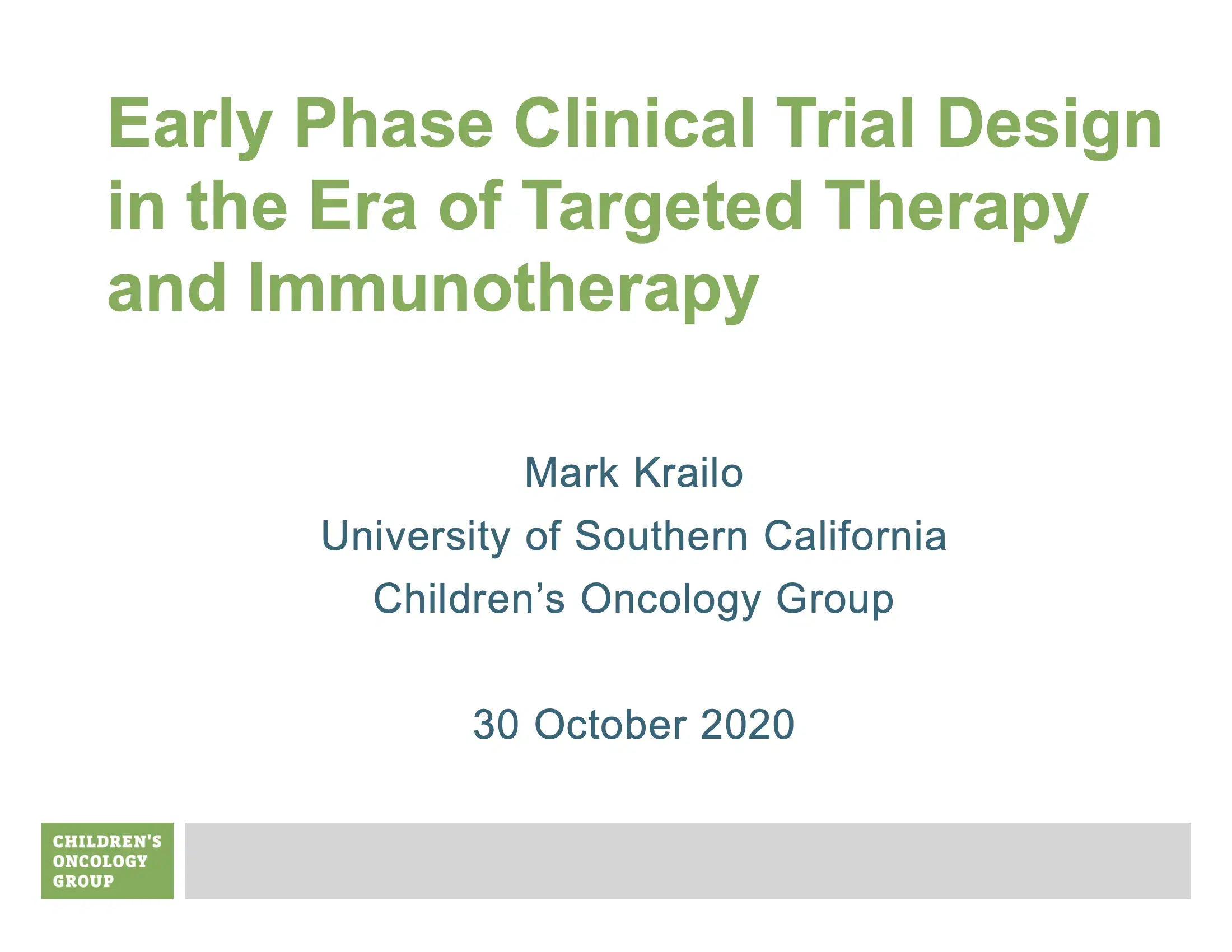 Statistical Considerations in Early Phase Clinical Trial Design in the Era of Targeted Therapy and Immunotherapy