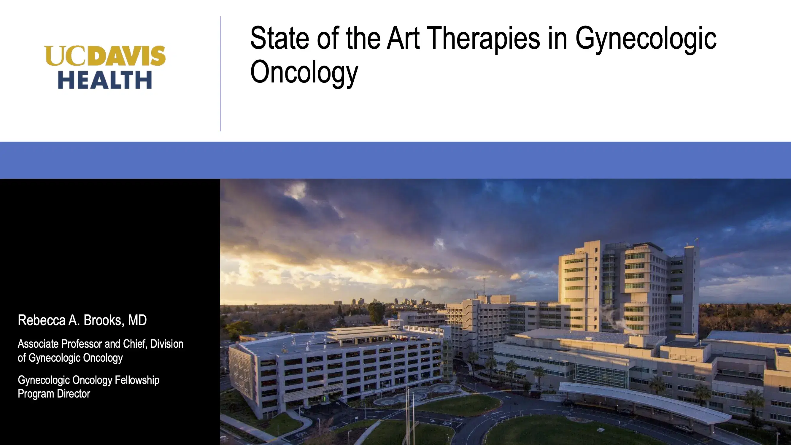 State of the Art in Gynecologic Oncology