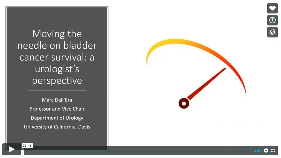 Moving the Needle on Bladder Cancer Survival - a Urologist’s Perspective