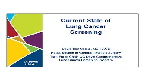 Current State of Lung Cancer Screening