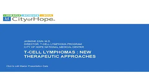 T-Cell Lymphomas - New Therapeutic Approaches