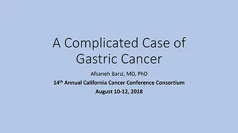 A Complicated Case of Gastric Cancer