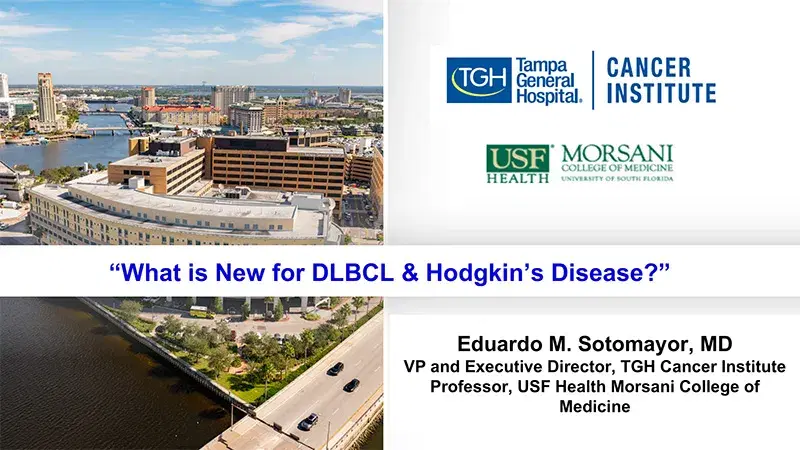 2024 NOSCM | What Is New for DLBCL and & Hodgkin’s Disease?