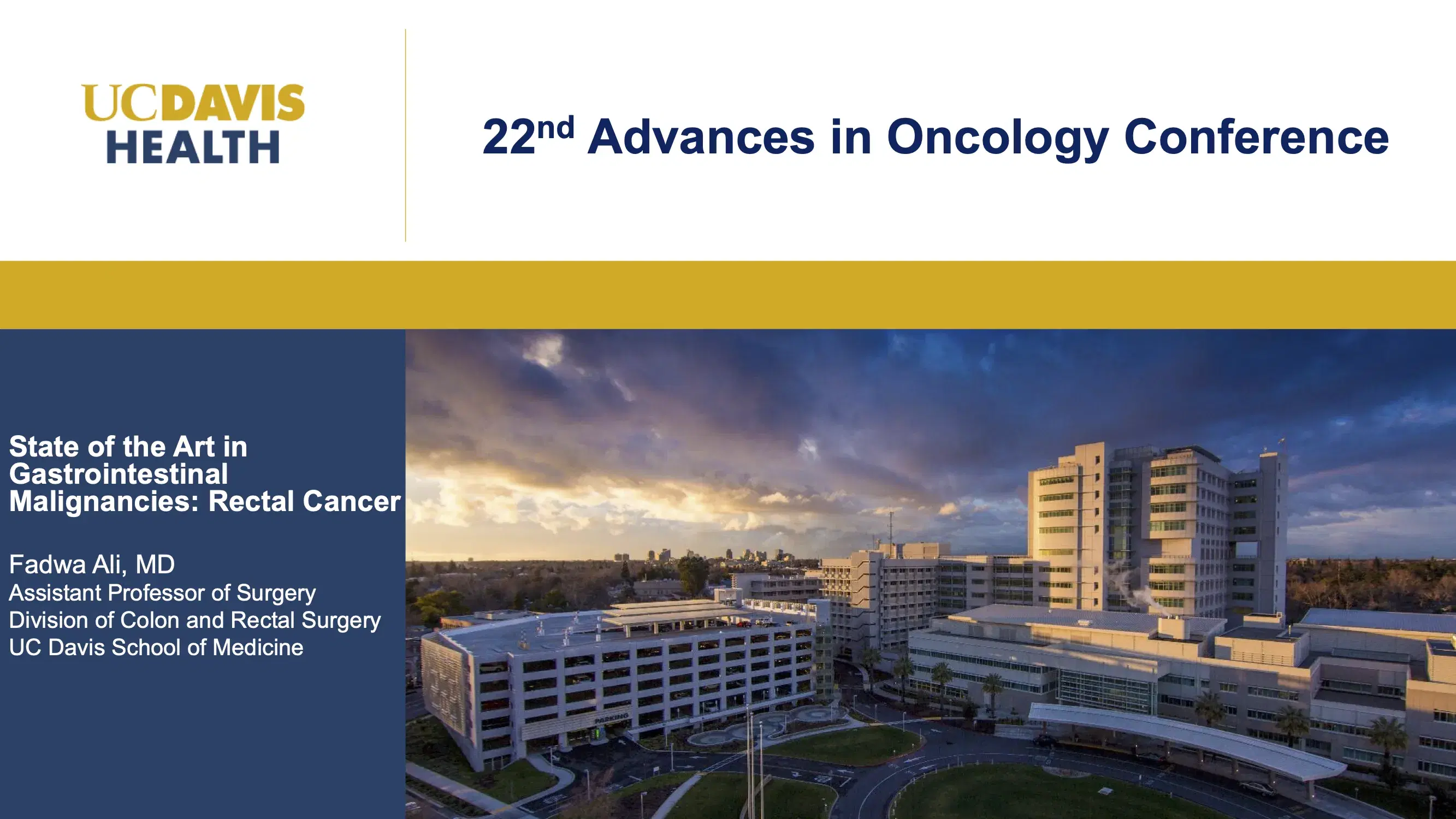 State of the Art in Gastrointestinal Cancers