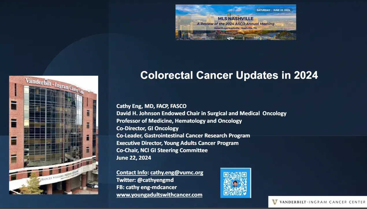 2024 MLS Nashville | Colorectal Cancer Updates in 2024