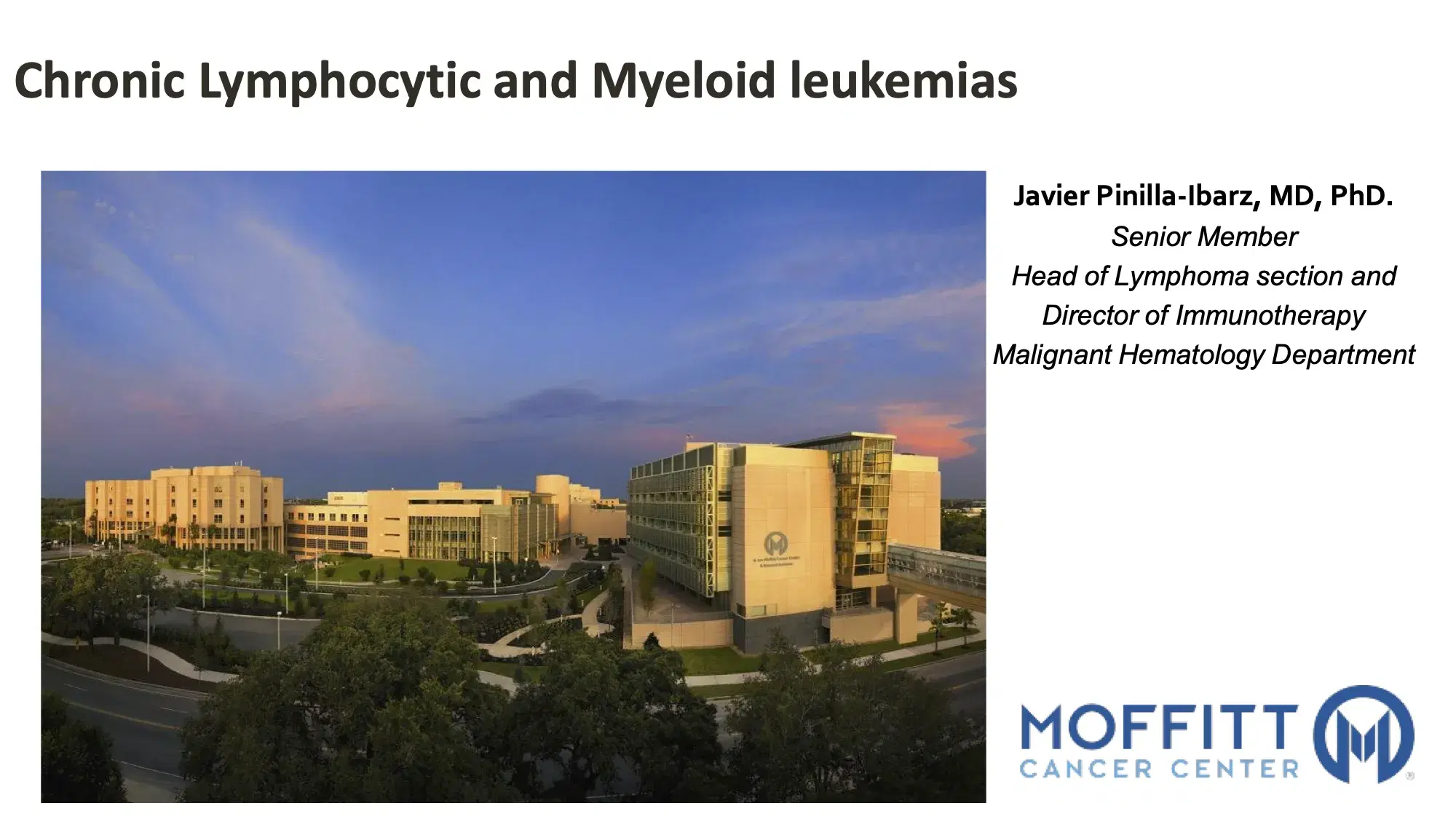 Chronic Lymphocytic and Myeloid Leukemias