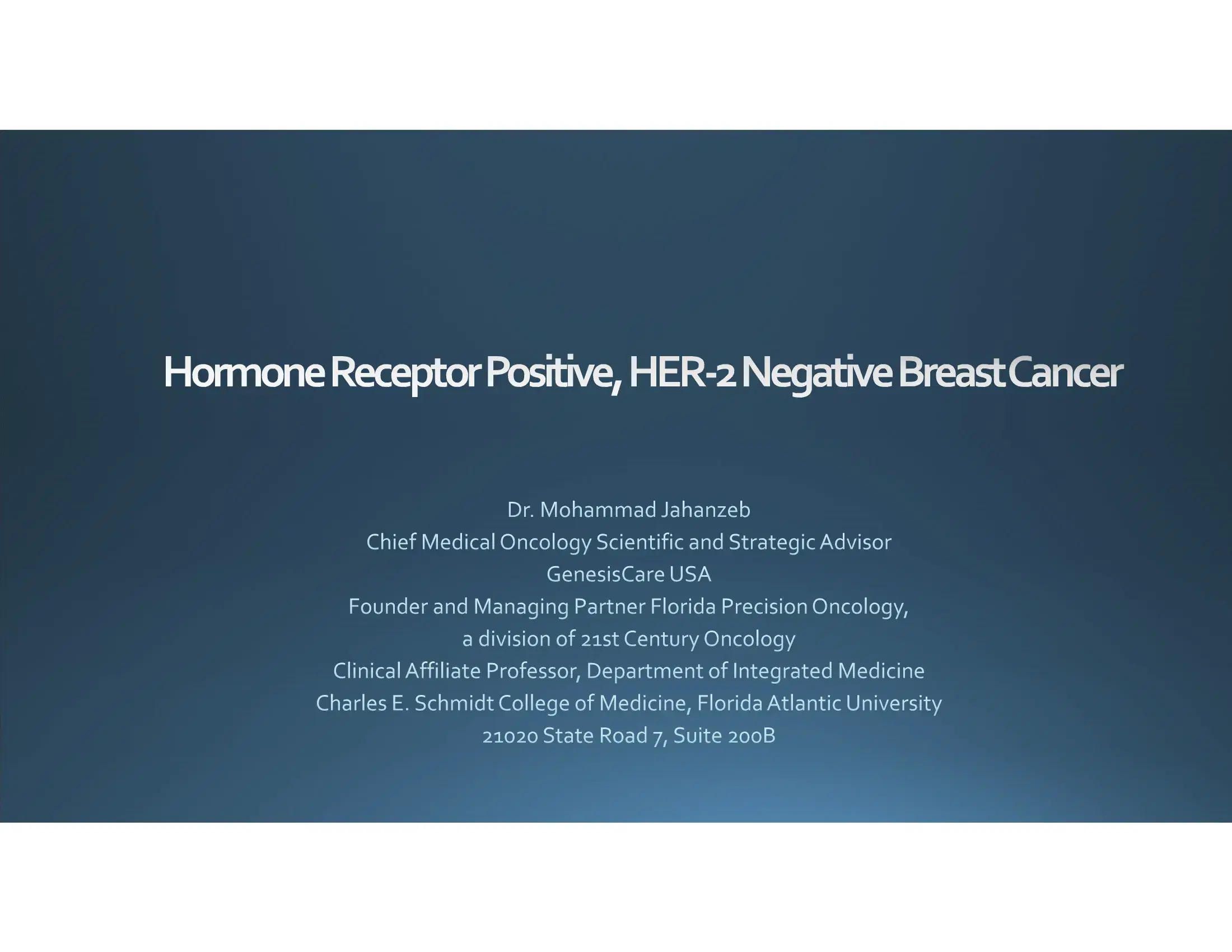 Breast Cancer Case: Part 2