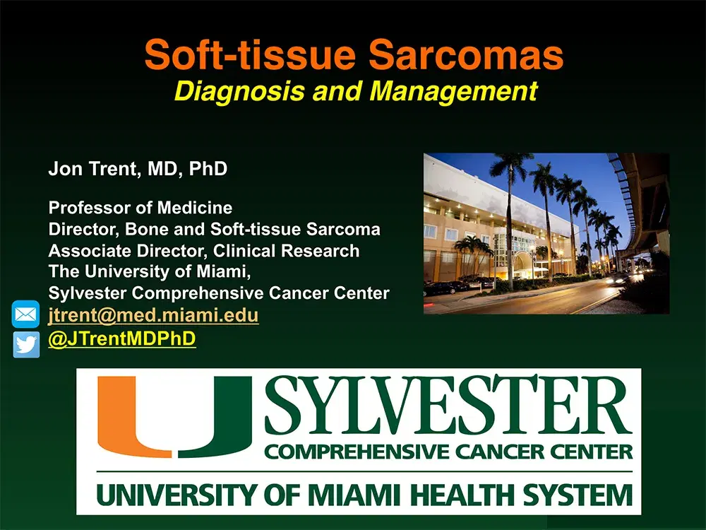 2024 MCM | Targeted Therapy and Immunotherapy for Soft Tissue Tissue Sarcomas