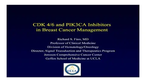 CDK4-6 and PIK3CA Inhibitors in Breast Cancer Management