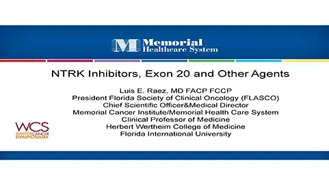 NTRK, Exon 20 insertions, and Potential Novel Pathways in Lung Cancer