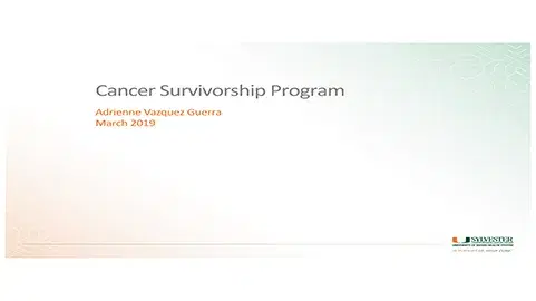 Cancer Survivorship Program