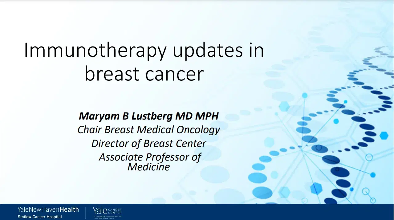 2024 MLS Cleveland | Immunotherapy Updates in Breast Cancer