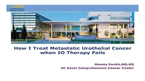How I Treat Metastatic Urothelial Cancer when IO Therapy Fails