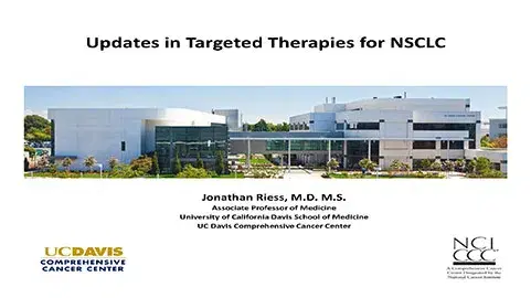 Updates in Targeted Therapies for NSCLC