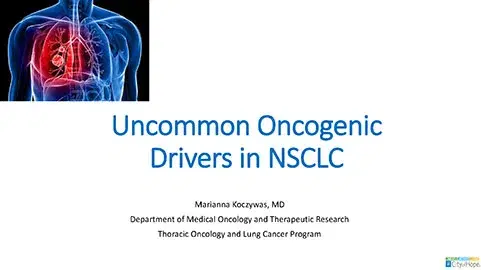 Uncommon Oncogenic Drivers in NSCLC