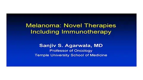Melanoma - Novel Therapies Including Immunotherapy