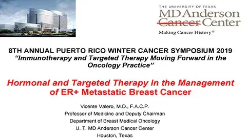 Hormonal Management of Metastatic Breast Cancer