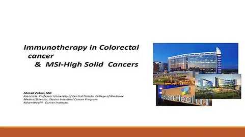 Immunotherapy in Colorectal Cancer and Solid Tumors with Microsatellite Instability-High (MSI-H)