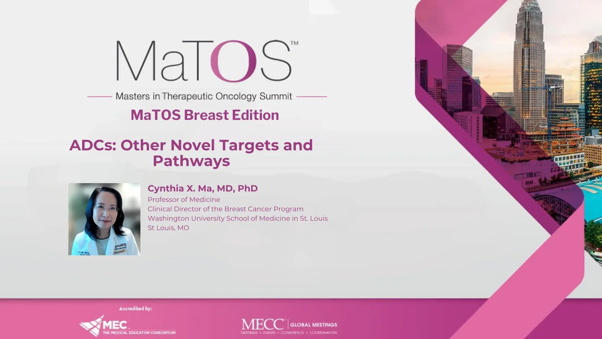 2025 MaTOS Breast | ADCs: Other Novel Targets and Pathways