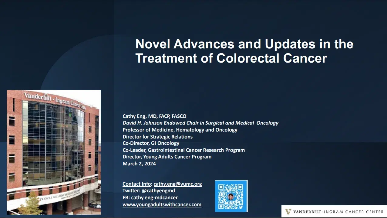 2024 MLS New Orleans | Novel Advances and Updates in the Treatment of Colorectal Cancer